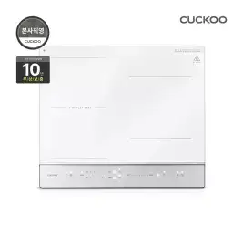 상품 이미지: [카드+T멤 49만] 쿠쿠 3구 인덕션 전기레인지 메탈실버 CIR-E301FW