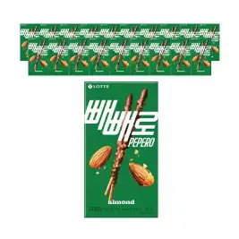 상품 이미지: 롯데웰푸드 빼빼로 아몬드 37g, 20개