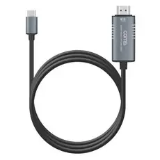 상품 이미지: 컴스 HDMI to USB Type C 4K@60Hz UHD 입력지원 1080p@60Hz 출력녹화 캡쳐 1.8m, FW578