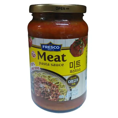 상품 이미지: 오뚜기프레스코 미트 스파게티 소스, 400g, 1개