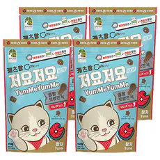 상품 이미지: 캐츠랑 저요저요 고양이 보양간식, 참치, 150g, 4개