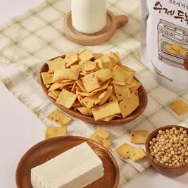 상품 이미지: 국산콩 수제 두부과자 5팩(550g)