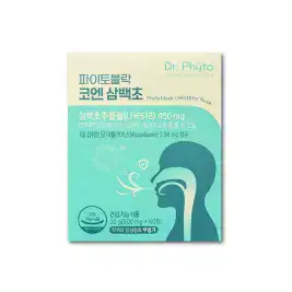 상품 이미지: 닥터파이토 파이토블락 코엔 삼백초 500mg x 60정_kms