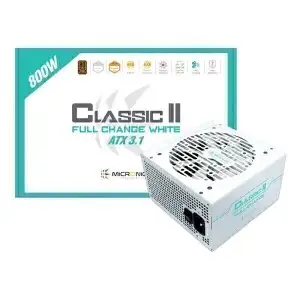 상품 이미지: 히트 마이크로닉스 Classic II 풀체인지 800W 80PLUS브론즈 ATX3.1 화이트 /정품/오늘출발/안심포장/HIT