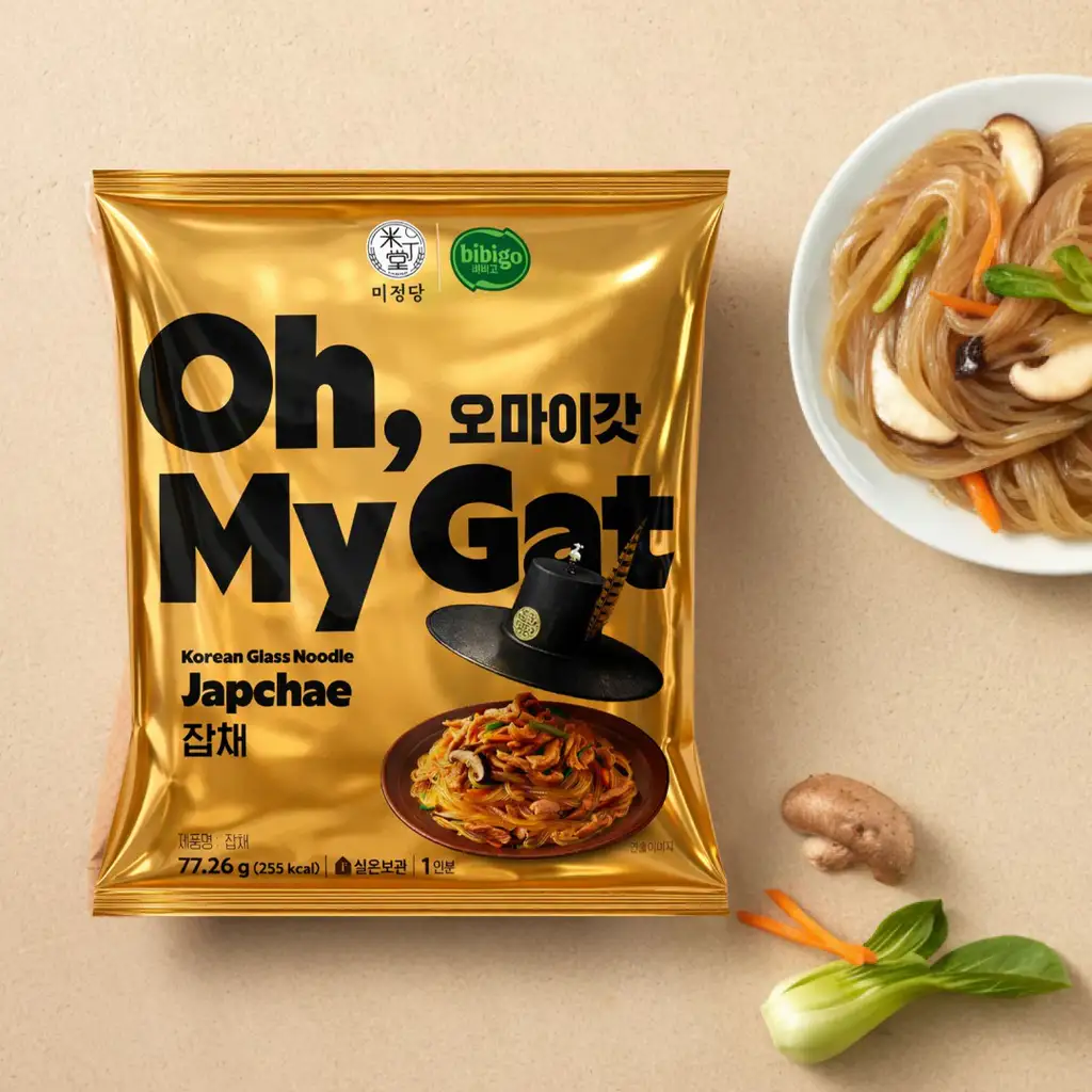 상품 이미지: 2분완성 비비고 오마이갓 잡채 77.26g, 8개