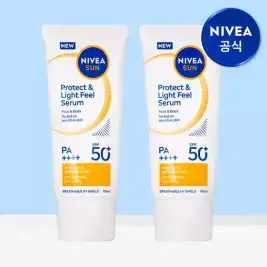 상품 이미지: 니베아 선 프로텍트 앤 라이트 필 퍼펙트 선 세럼 SPF50+ PA+++ 90ml 2개
