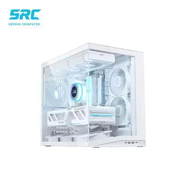 상품 이미지: 서린컴퓨터 9800X3D_RAM 32GB_리안리 O11D MINI V2 FLOW 화이트 반본체PC