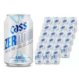 상품 이미지: 카스올제로(0.00) 330ml 24캔 100%무알콜