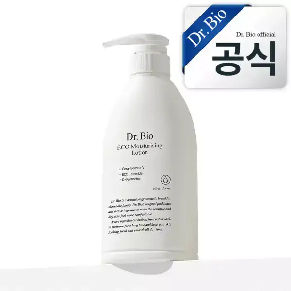 상품 이미지: 닥터바이오 에코 로션 500g / 민감성 피부 온가족 신생아 임산부 아기 유아