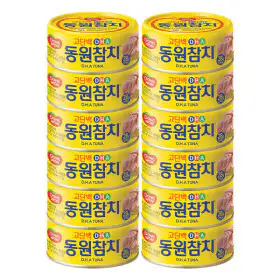 상품 이미지: 동원 DHA 참치 150g 원터치 12캔