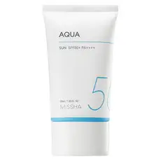 상품 이미지: 미샤 올 어라운드 세이프 블록 아쿠아 선크림 SPF50+ PA++++, 50ml, 1개