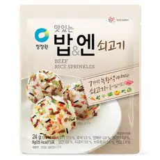 상품 이미지: 청정원 맛있는 밥 엔 쇠고기, 24g, 1개
