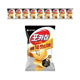 상품 이미지: [소비기한 임박] 오리온 포카칩 트리플페퍼 60g, 10개