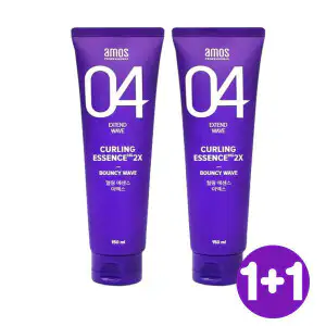 상품 이미지: 아모스 컬링 에센스 바운시 웨이브 2x 150ml x 2개