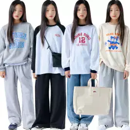 상품 이미지: 아이라인키즈 가을 주니어 여아의류 초등학생 옷 상하복 티셔츠 바지 트레이닝 세트