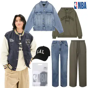 상품 이미지: 버커루/NBA 본사 직영 가을 오픈 한정 세일 조거 팬츠/데님 팬츠/점퍼/자켓/티셔츠/모자 ~91%OFF