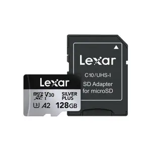 상품 이미지: 렉사 실버 플러스 마이크로 SD 메모리카드Lexar SILVER PLUS microSDXC UHS-I Card 128GB