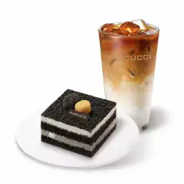 상품 이미지: 파스쿠찌 카페라떼(R) + 카사타 흑임자(조각)