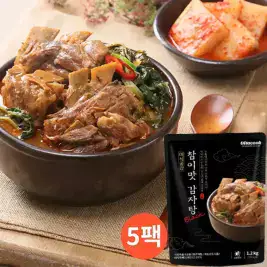 상품 이미지: 집밥장인 참이맛 40년전통 감자탕 블랙 1.2kg x 5개