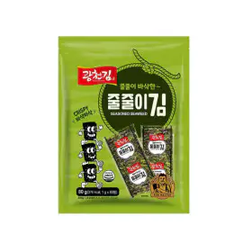 상품 이미지: 광천김 바삭한 줄줄이김 80g x 16개 한박스