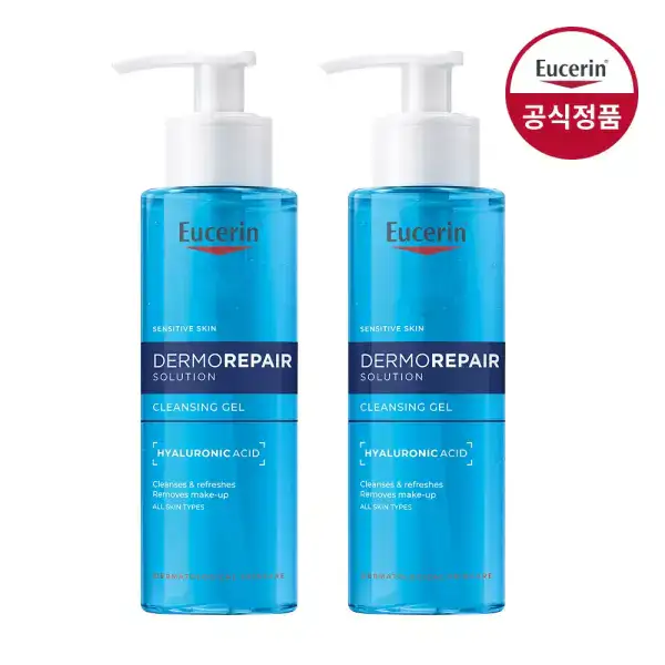 상품 이미지: 유세린 더모리페어 솔루션 클렌징 젤 200ml 2개