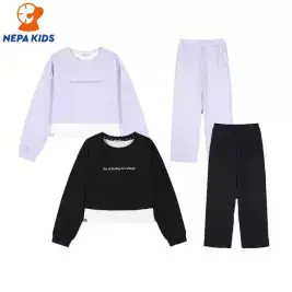상품 이미지: NEPA KIDS 네파키즈 여아 크롭 레이어드형 세트 KL65954
