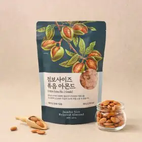상품 이미지: 미국산 점보사이즈 볶음아몬드 500g