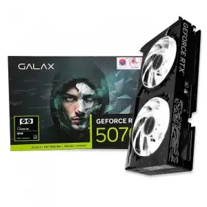 상품 이미지: 갤럭시 GALAX 지포스 RTX 5070 Ti BLACK 2X OC D7 16GB