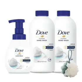 상품 이미지: 도브 포밍 핸드워시 딥너리싱 본품 240ml 1개 + 리필 430ml 2개 + 증정