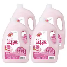 상품 이미지: 피죤 레귤러 섬유유연제 핑크로즈 본품, 3.1L, 4개