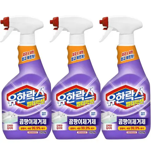 상품 이미지: 유한락스 멀티액션 곰팡이제거제, 510ml, 3개