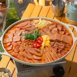 상품 이미지: 원팩쿠캣 점보 햄폭탄 부대찌개 1.5kg