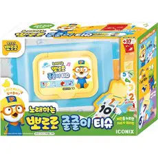 상품 이미지: 뽀로로 노래하는 줄줄이 티슈, 혼합색상, 1개