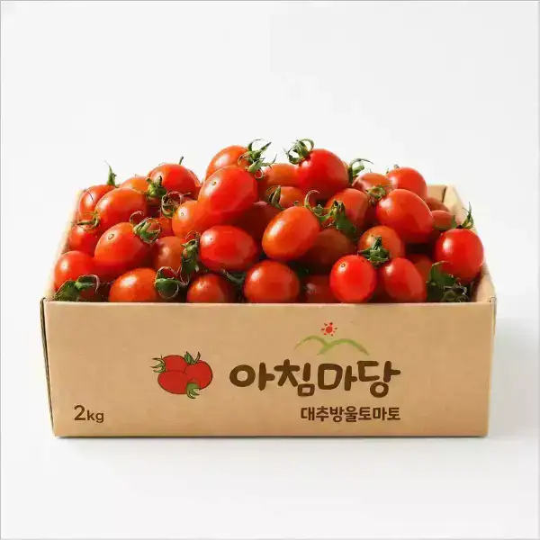 상품 이미지: [아침마당]대추방울토마토 소과 2kg 판매 (두박스 구매시 1kg 추가발송!!)