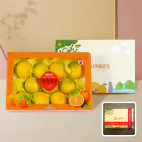 상품 이미지: (신선집중) 서귀포인정 제주 황금향 2.5kg 로얄과 선물세트 / 7-16과 / 선물추천