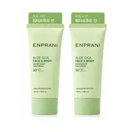 상품 이미지: 2개 엔프라니 알로에 워터프루프 선 크림 100ml SPF50+