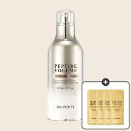 상품 이미지: 단 1회 사용 리프팅 케어! 닥터펩티 펩타이드 볼륨 리프팅 프로 에센스 100ml + 샤쉐 4매입
