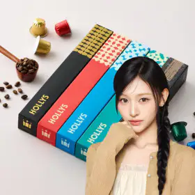 상품 이미지: 할리스 캡슐커피 10캡슐X10종 골라담기 시그니처 이클립스 디카페인 블랙아리아 미드나잇 다크 골라담기