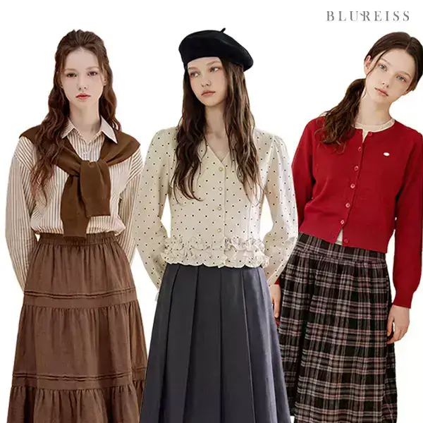 상품 이미지: [30%쿠폰] 블루레이스 기대되는 가을코디! 신상 인기 SALE! 니트/가디건/블라우스/팬츠외