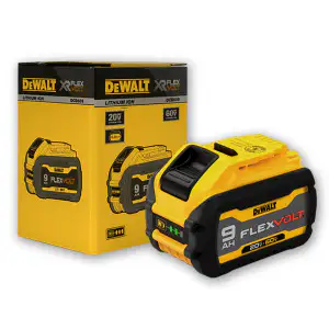 상품 이미지: DEWALT 디월트정품 DCB609 60V MAX (3.0Ah) / 20V MAX (9.0Ah) FLEXVOLT 프리미엄 배터리