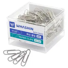 상품 이미지: 화신 클립 실버 대용량 팩, 1개, 280개입
