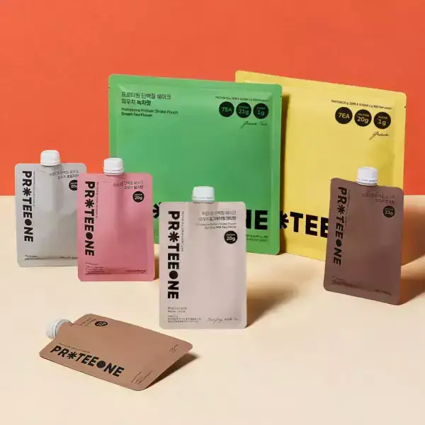 상품 이미지: 프로티원 단백질 다이어트 쉐이크 파우치형 1BOX & 2BOX 7개입 (곡물 초코 녹차 흑임자)