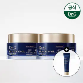 상품 이미지: 닥터지 블랙 스네일 크림 50ml 2개 +블랙스네일 톤업 선10ml