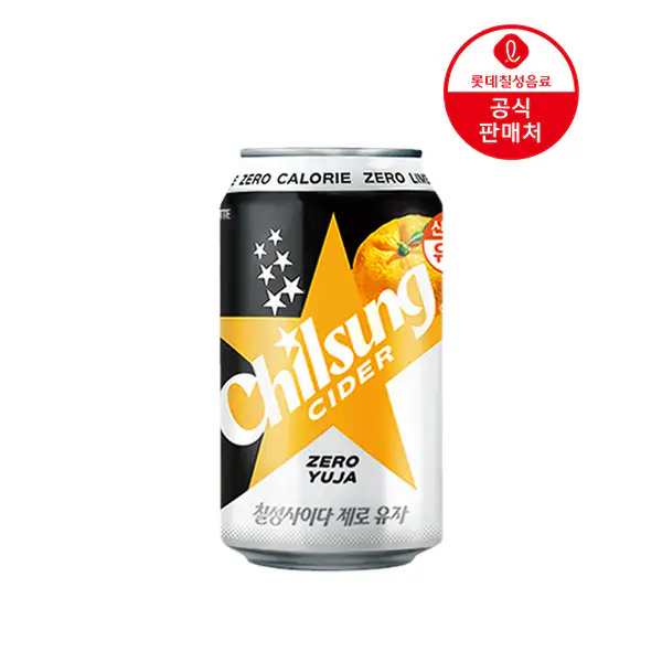 상품 이미지: [본사] 칠성사이다 제로 유자 355ml 24캔