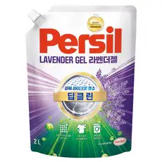상품 이미지: 퍼실 딥클린 초미세세탁 라벤더젤 겸용 액체세제 리필, 1개, 2L