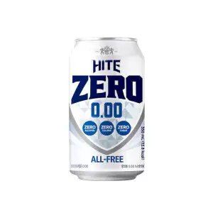 상품 이미지: 하이트제로 0.00 350ML 24캔 /알코올 ZERO 칼로리 ZERO 당류 감미료 ZERO
