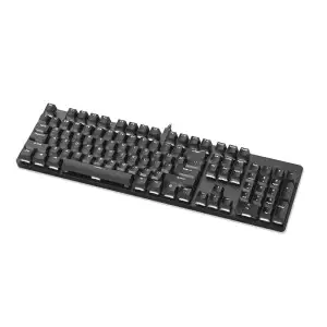 상품 이미지: 유선 기계식 키보드 일반형 KBD-65 LED 적축 USB/블랙 KBD-65