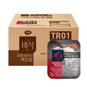 상품 이미지: 더미식 밥알이 살아있는 백미밥 200g 24개