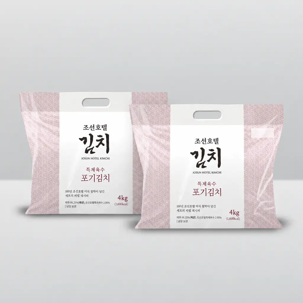 상품 이미지: 조선호텔 김치 포기김치 8kg (4kg x 2개) 배추