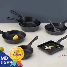 상품 이미지: (팬28+웍28 34280원)풍년 마레 히트팬 1+1 골라담기 모든열원(인덕션O)팬웍사각팬_24/28/30프라이팬궁중팬